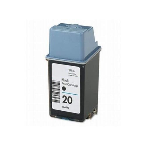 Compatible Premium Ink Cartridges 20 Black Cartridge - for use in HP Printers