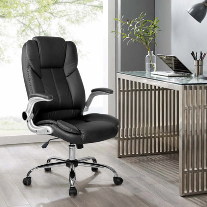 Artiss Kea Executive Office Chair Leather Black