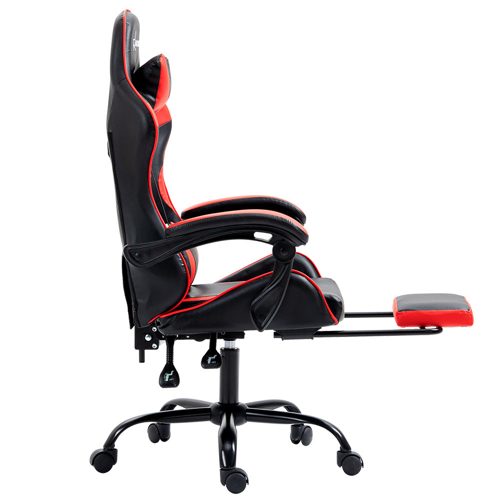 Artiss Office Chair Gaming Computer Executive Chairs Racing Seat Recliner Red