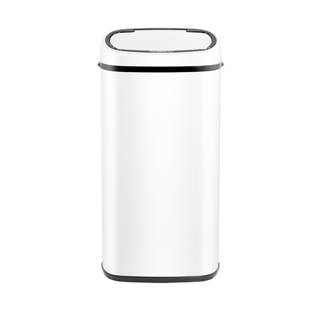 Devanti 68L Sensor Bin White