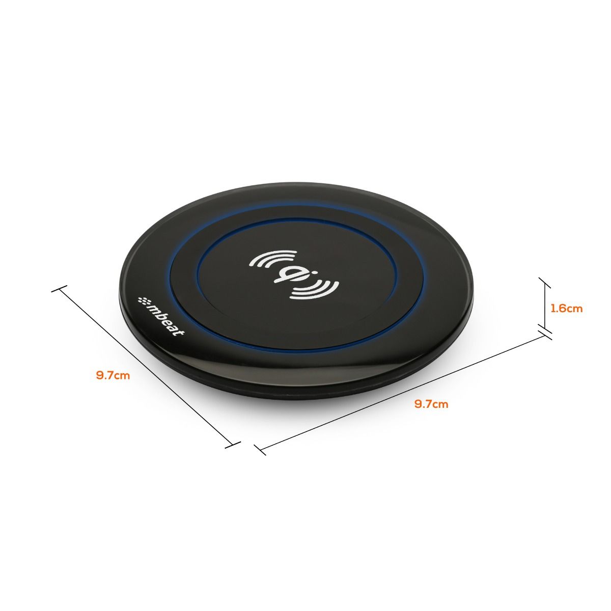 mbeat Gorilla Power 10W Qi Certified Wireless Charging Pad