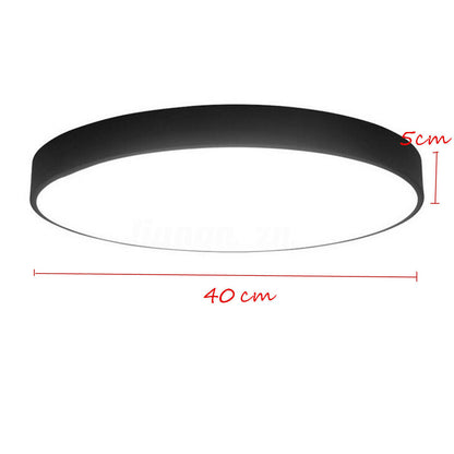 40CM LED Ceiling Light Modern Surface Mount Flush Panel Downlight Ultra-thin