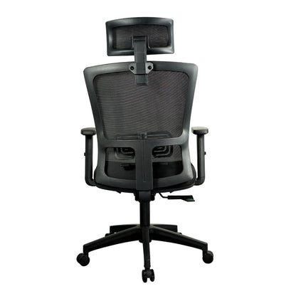 EKKIO Zorae - Office Chair (Black) EK-OC-100-SQ / EK-OC-100-BST