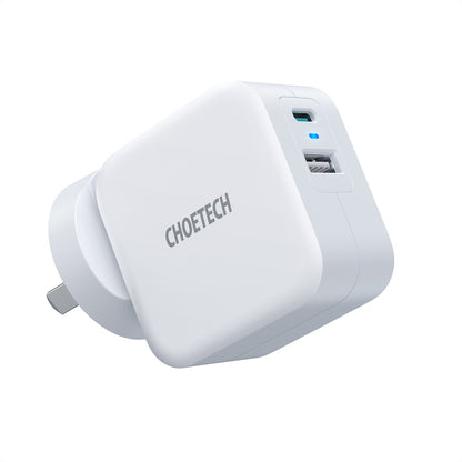 CHOETECH PD5002 QC3.0 18W + PD 20W Fast Charger