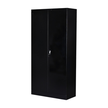 Two-Door Shelf Office Gym Filing Storage Locker Cabinet Safe