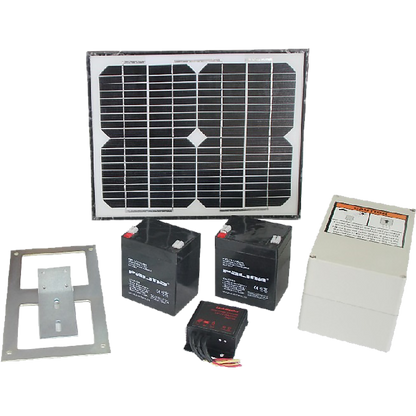 1200KG 10W Solar Double Swing Auto Motor Remote Gate Opener