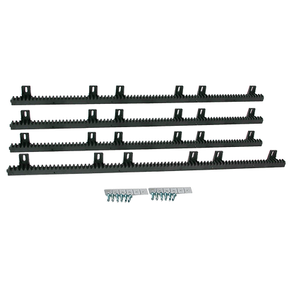 Sliding Gate Hardware Accessories Kit - 4m Gear Rack Track